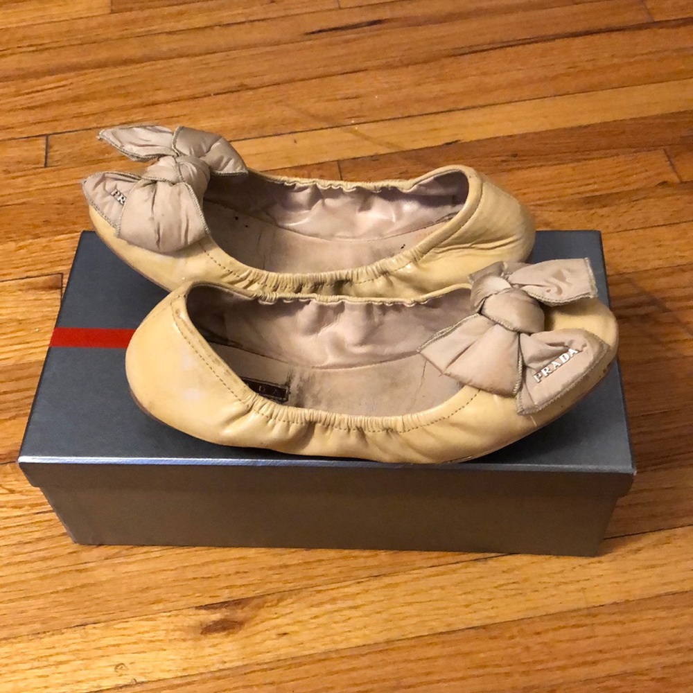 Prada ballet flats